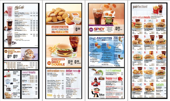 Mcdonald's nutrition facts pdf