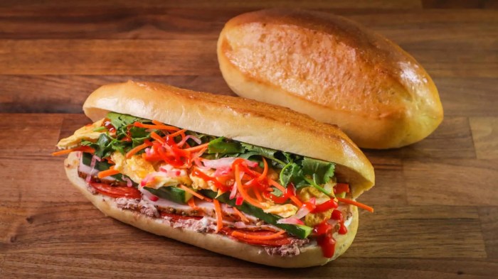 Banh mi nutrition facts