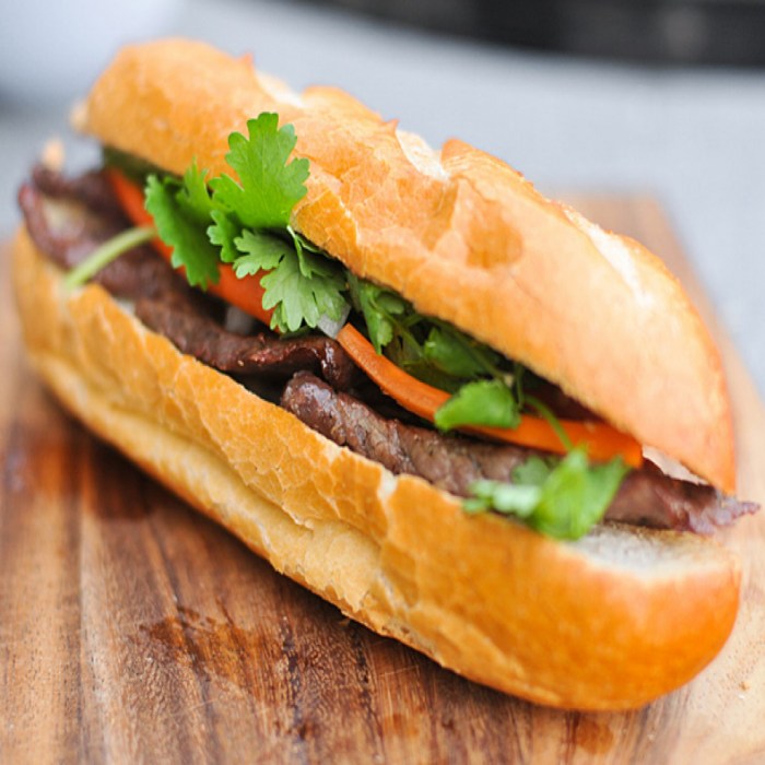 Banh mi nutrition facts